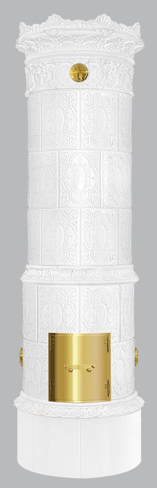 Kakelugn Krona® 75 rektangulära Kakelugn