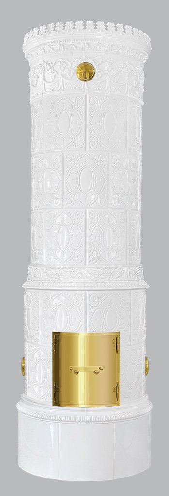 Kakelugn Krona® 77 rektangulära Kakelugn